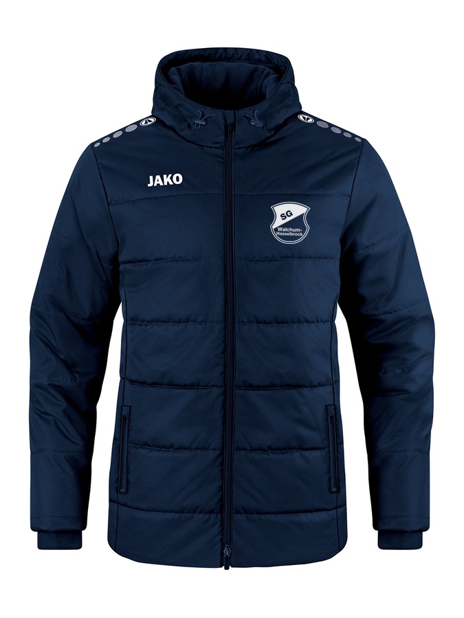 Jako Coachjacke Team mit Kapuze