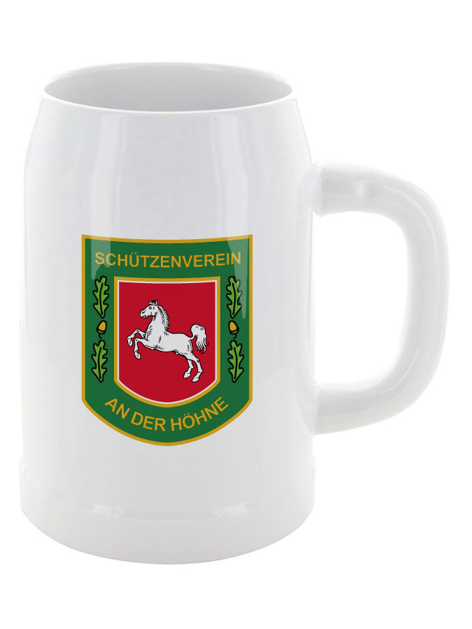 Bierkrug 0,5l Logo