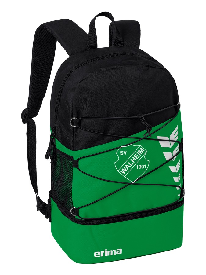 Erima Six Wings Rucksack mit Bodenfach