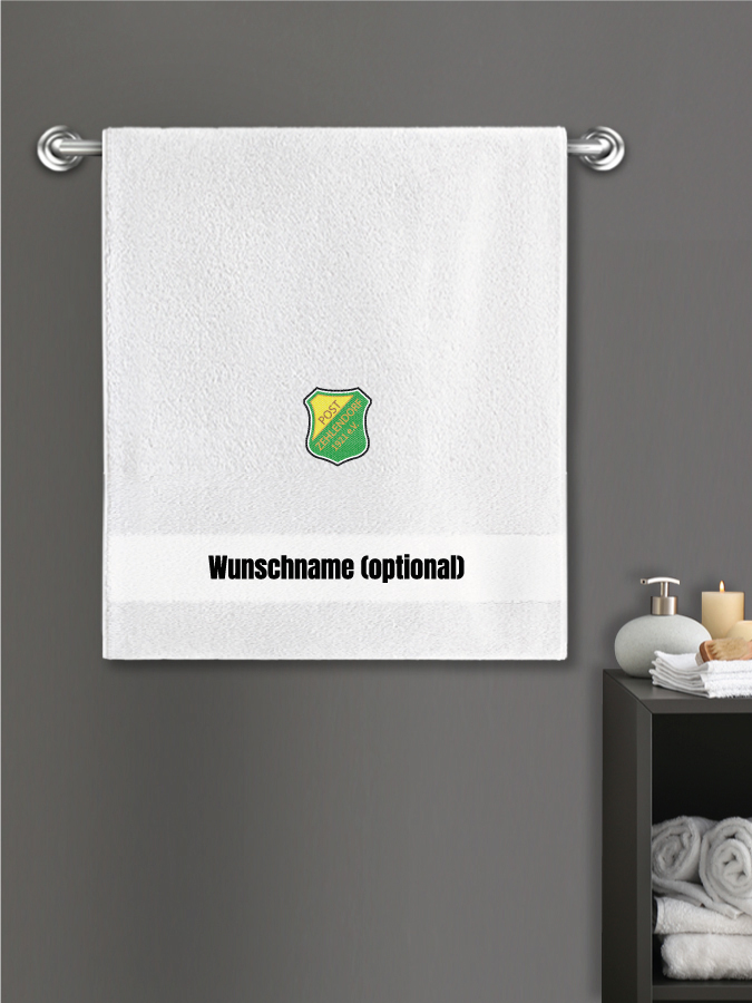 Badehandtuch Team Sticklogo