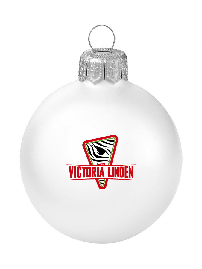 Weihnachtskugel Logo 8cm