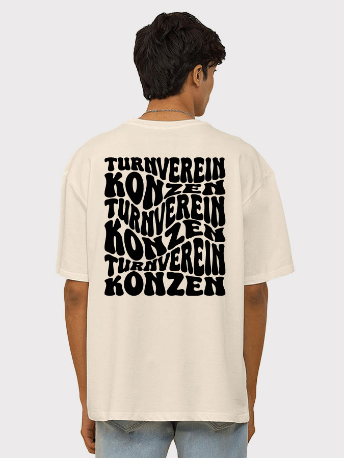 Oversized Shirt Wavy Herren
