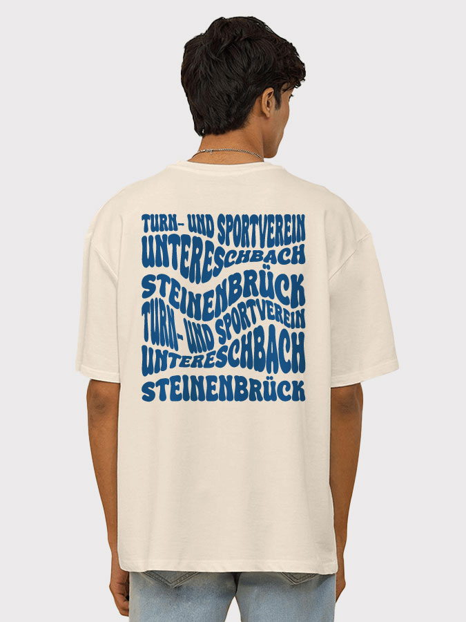 Oversized Shirt Wavy Herren