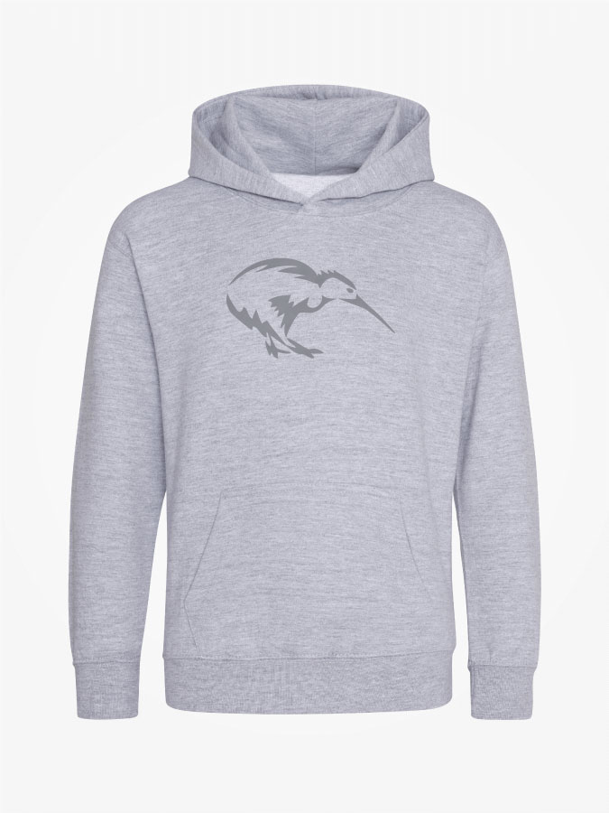 Hoodie All Grey Kids Unisex