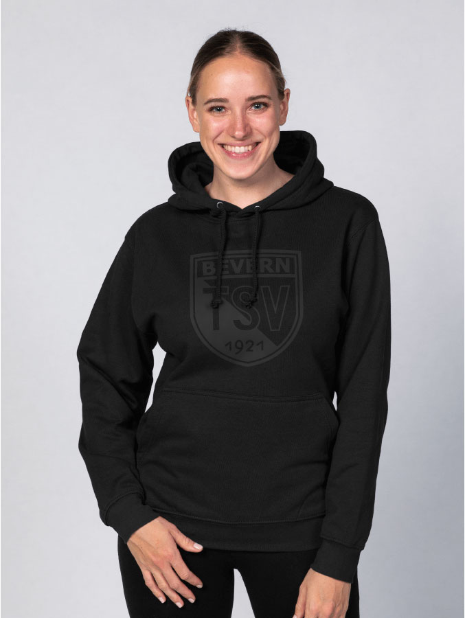 Hoodie All Black Unisex