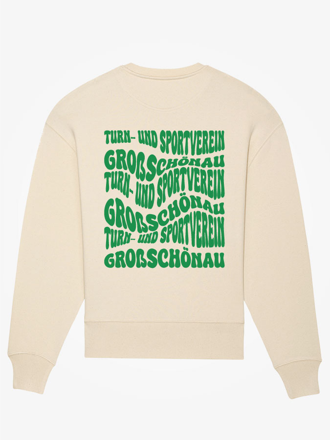 Oversized Sweater Wavy Herren