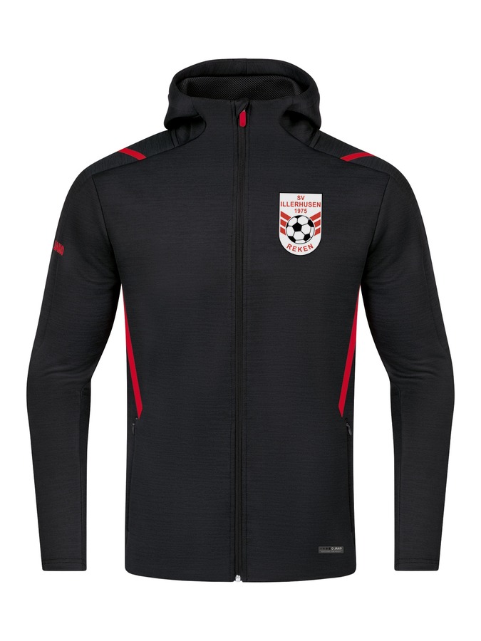 Jako Freizeitjacke Challenge mit Kapuze