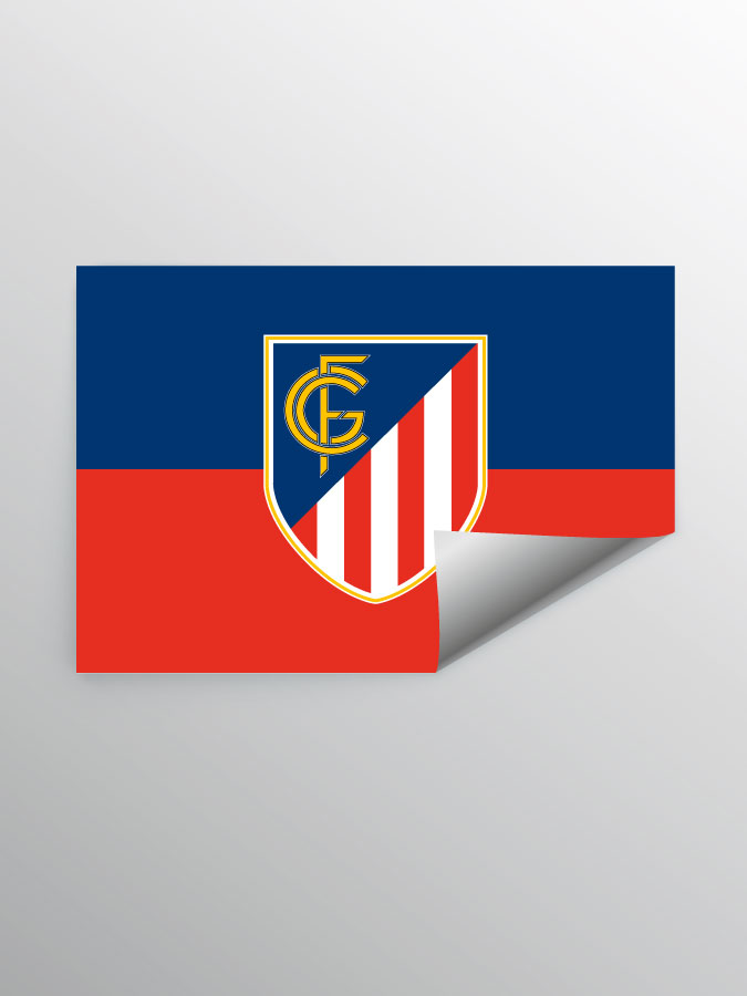 Aufkleber DIN A7 Logo
