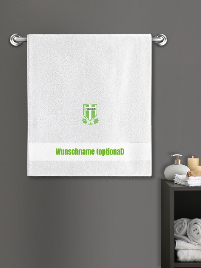 Badehandtuch Team Sticklogo