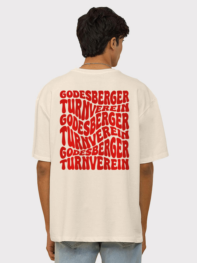 T-Shirt Oversized Wavy Herren