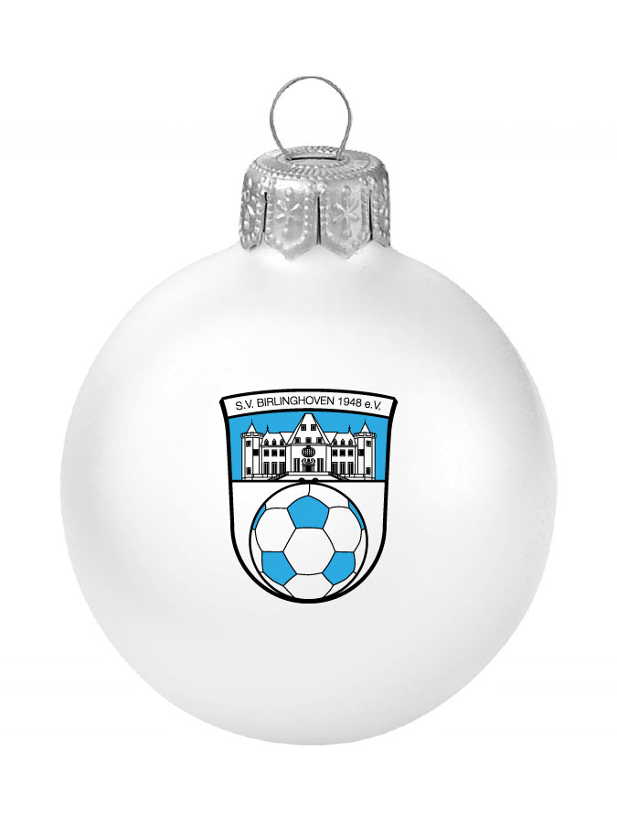 Weihnachtskugel Logo 8cm
