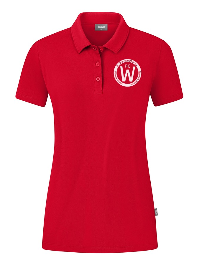 Jako Poloshirt Organic Stretch Damen