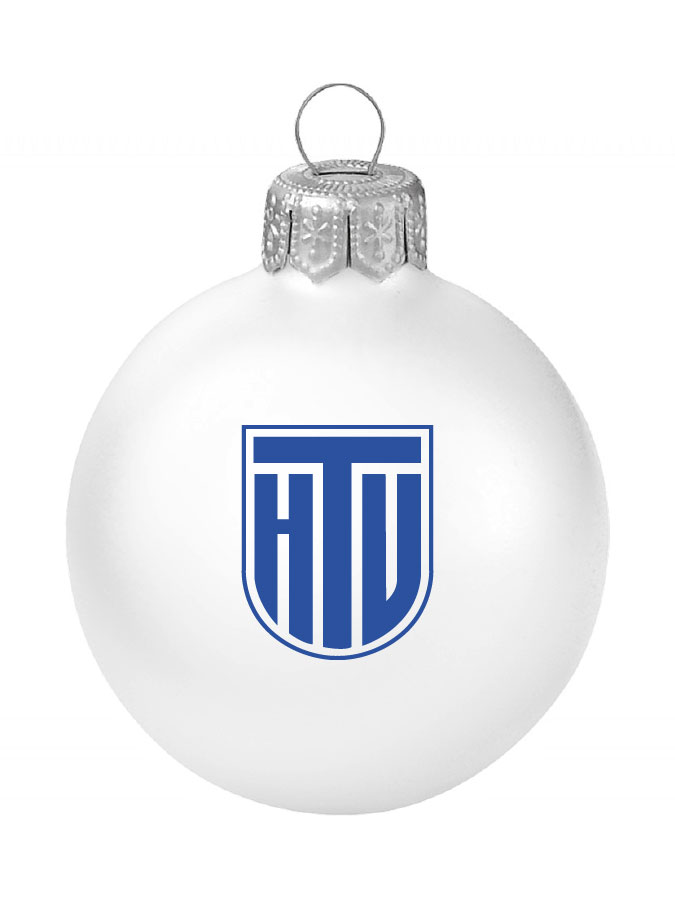 Weihnachtskugel Logo 8cm