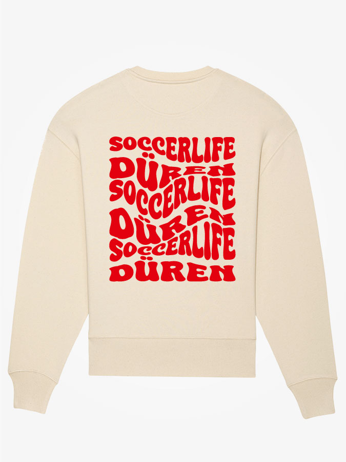 Sweatshirt Oversized Wavy Herren