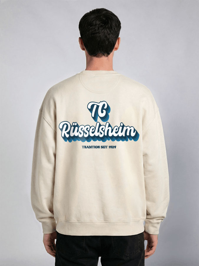 Oversized Sweater Vintage Herren