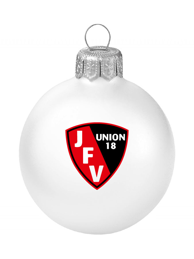 Weihnachtskugel Logo 8cm