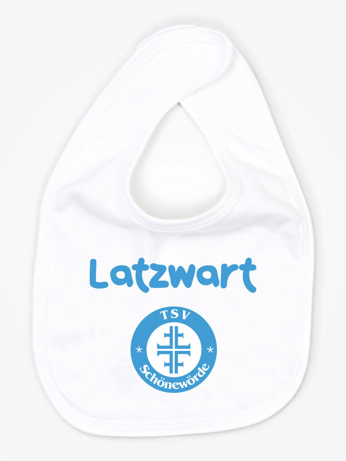 Babylätzchen Latzwart