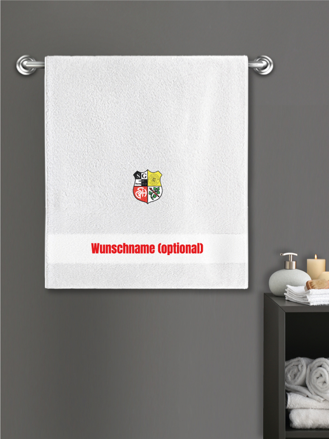 Badehandtuch Team Sticklogo