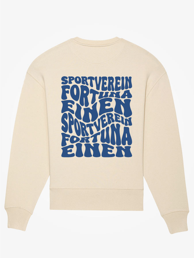 Sweatshirt Oversized Wavy Herren