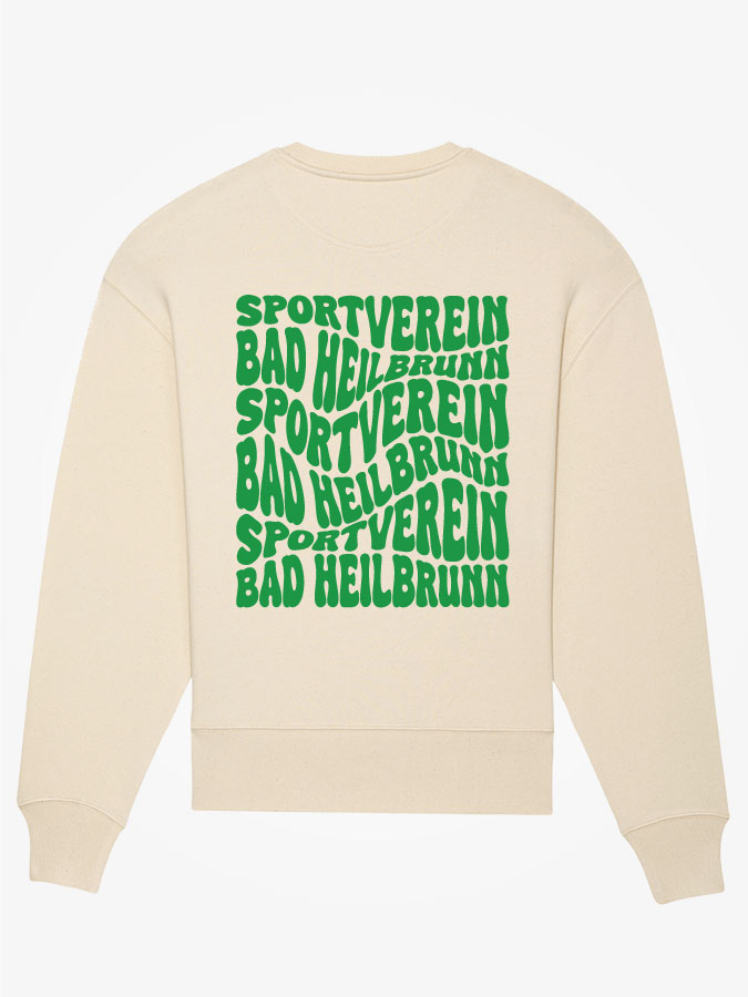 Sweatshirt Oversized Wavy Herren