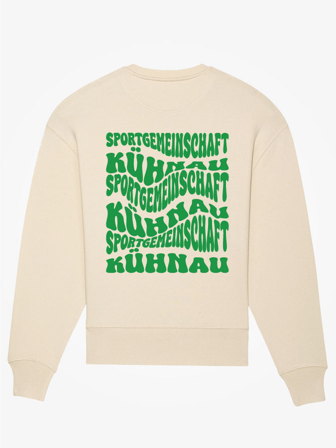 Sweatshirt Oversized Wavy Herren