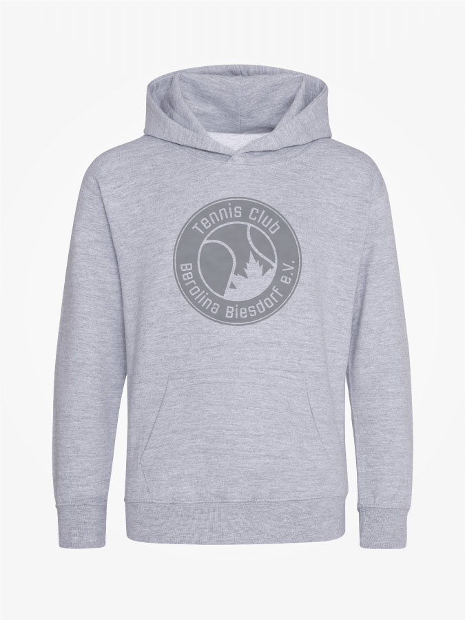 Hoodie All Grey Kids Unisex