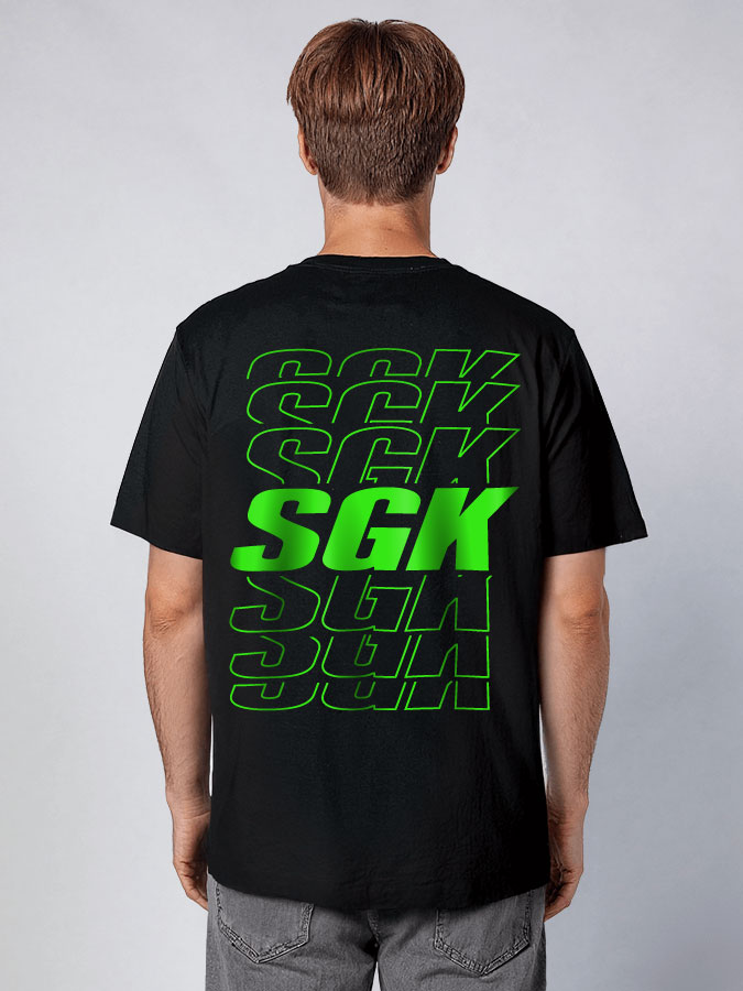 Oversized Shirt Neon Herren