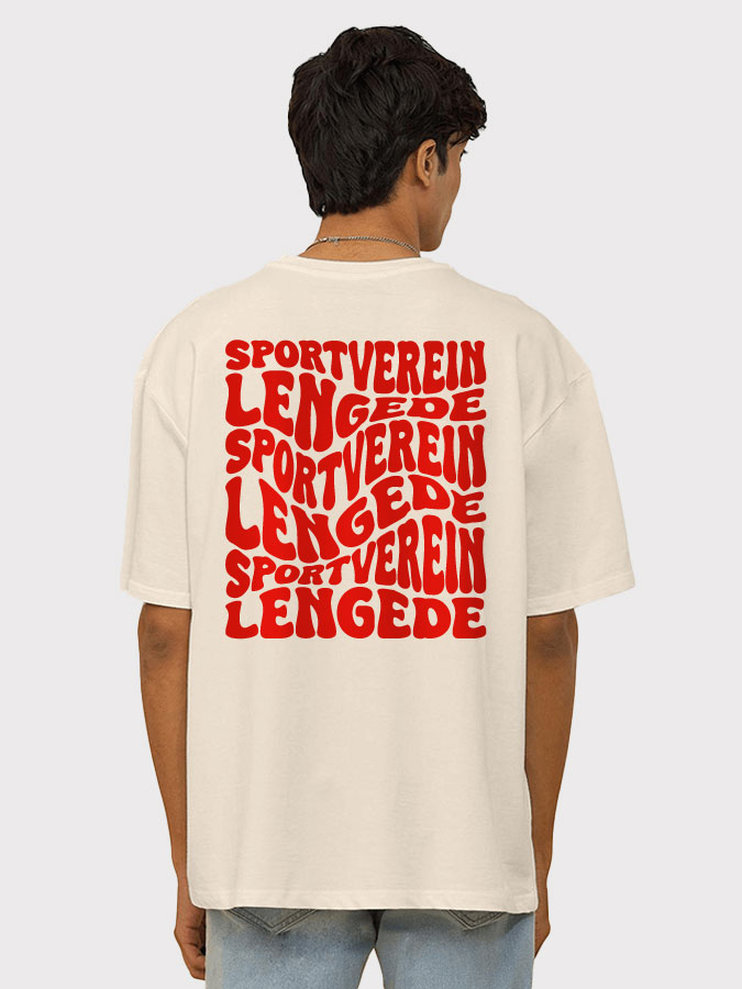 Oversized Shirt Wavy Herren