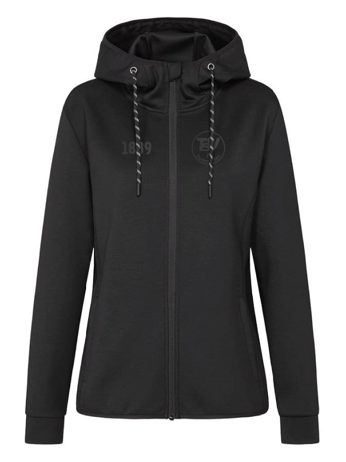 Recycelte Jacke All Black Damen