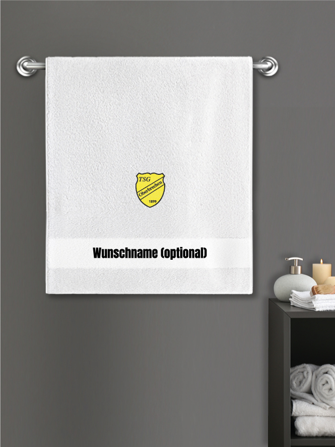 Badehandtuch Team Sticklogo