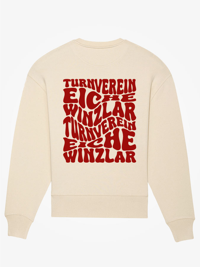 Oversized Sweater Wavy Herren