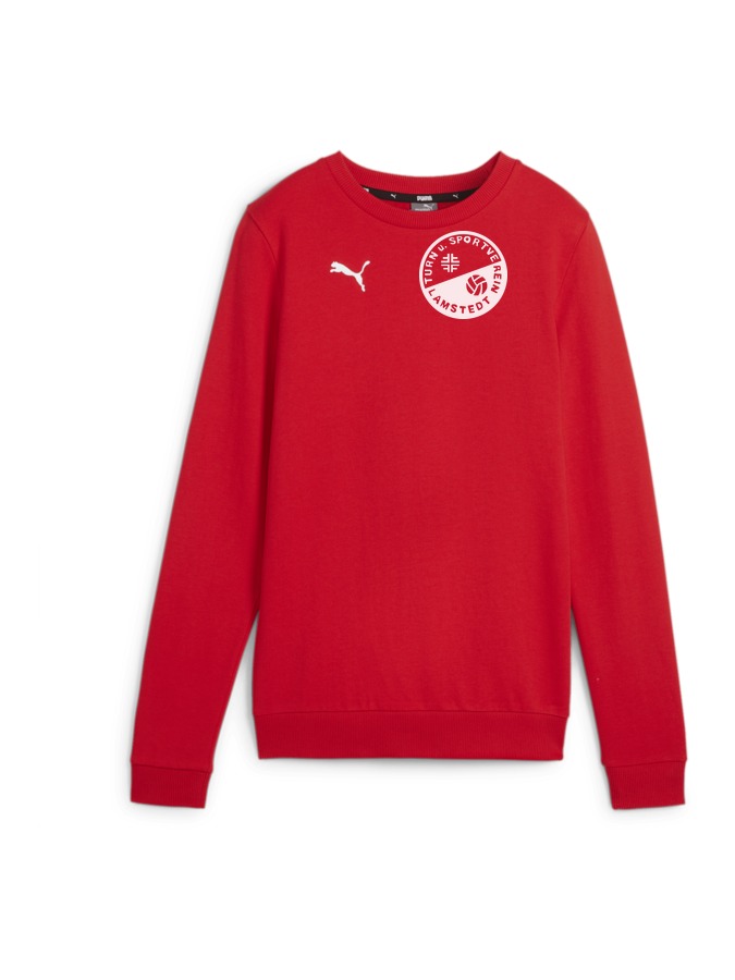 PUMA teamGOAL Casuals Crew Neck Sweatshirt Damen