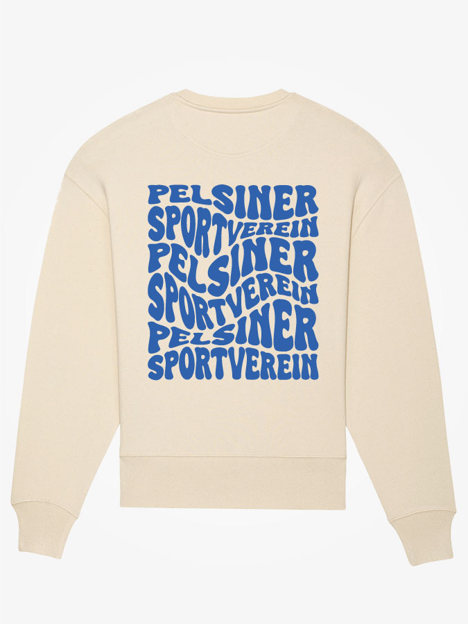 Sweatshirt Oversized Wavy Herren