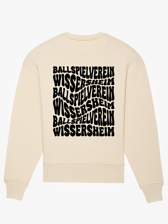 Sweatshirt Oversized Wavy Herren