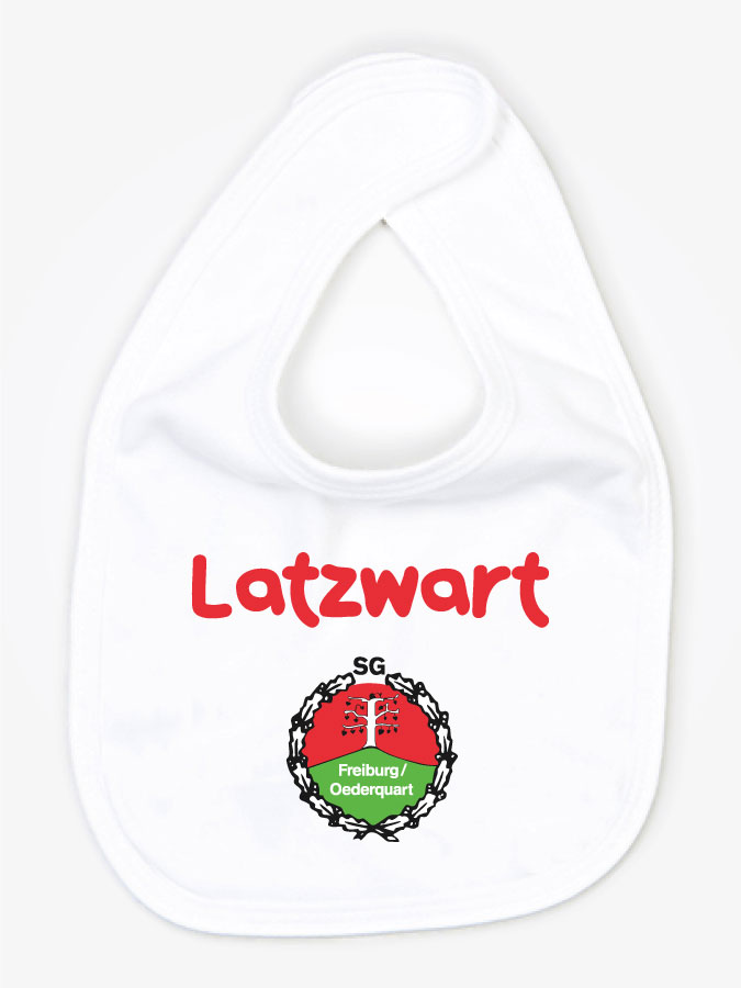Babylätzchen Latzwart