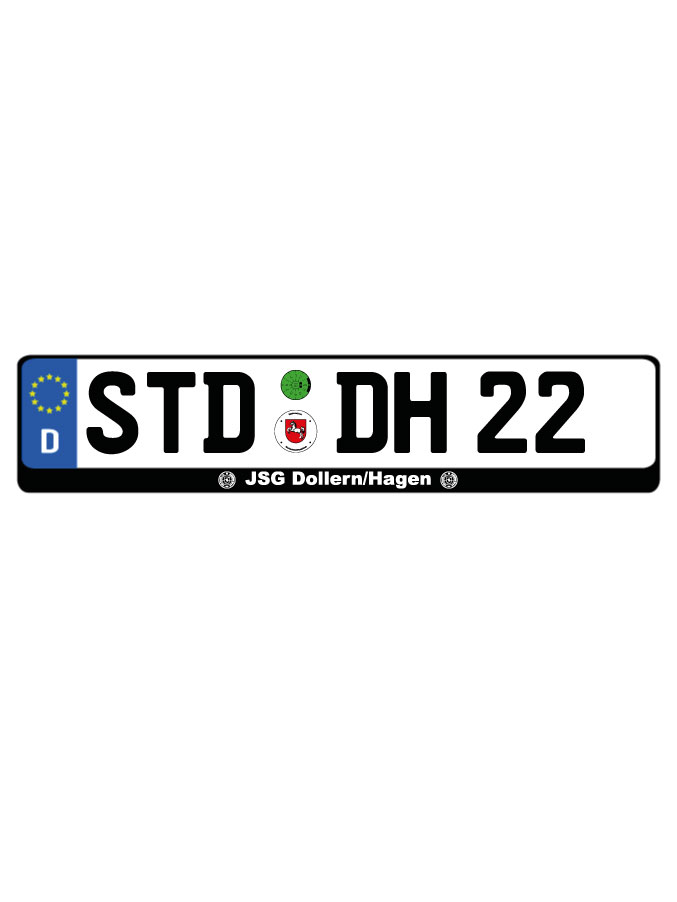 Kennzeichenhalter Kalden (2er Set)