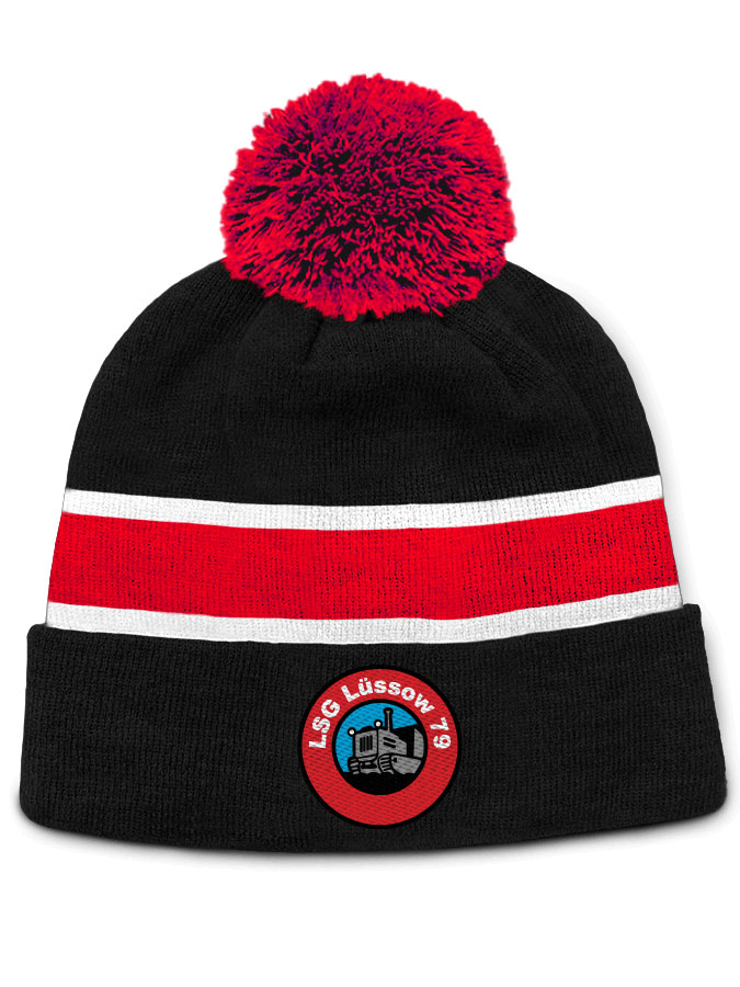 Bommelmütze Sticklogo