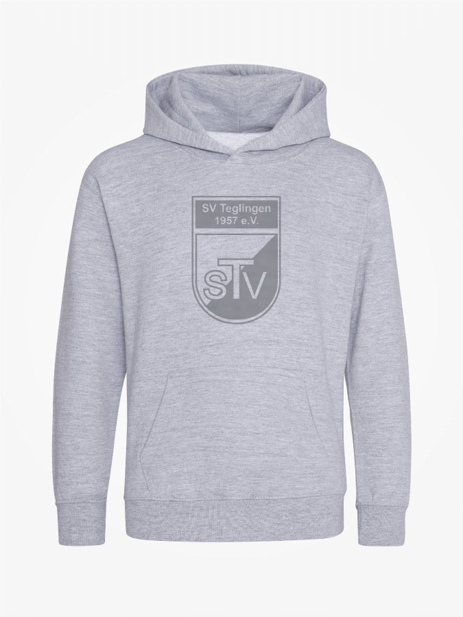 Hoodie All Grey Kids Unisex
