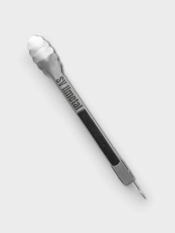 Grillzange Grillfürst Edelstahl