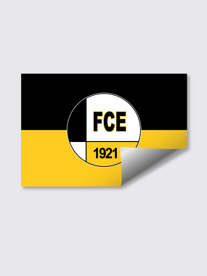 Aufkleber DIN A7 Logo