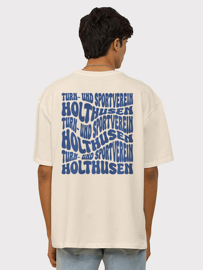 T-Shirt Oversized Wavy Herren
