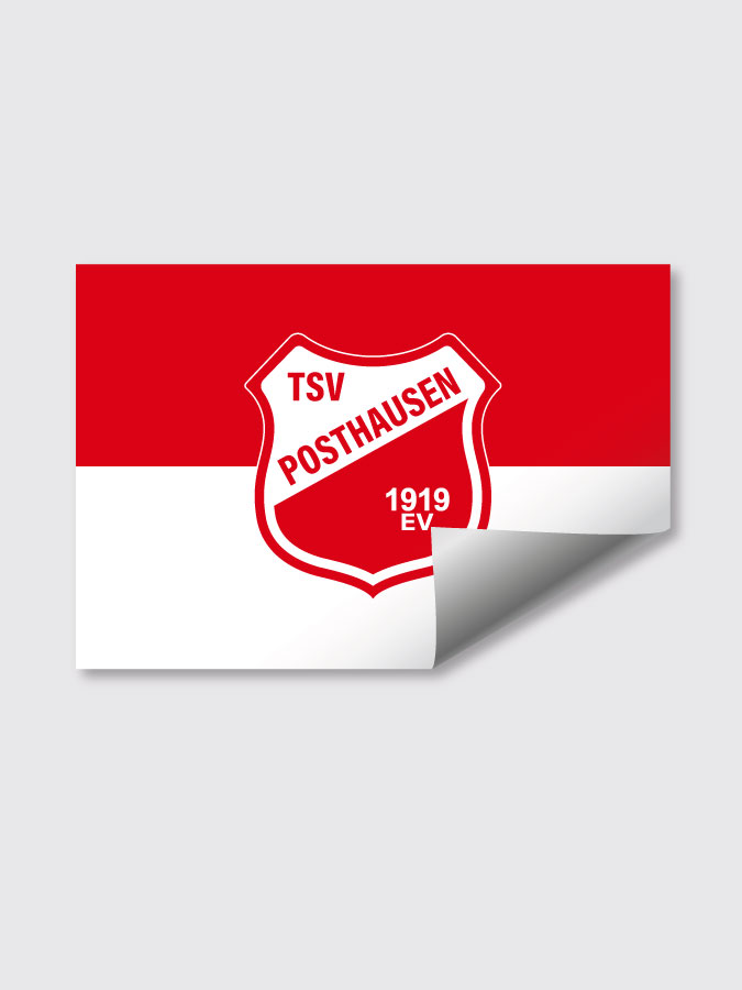 Aufkleber DIN A7 Logo