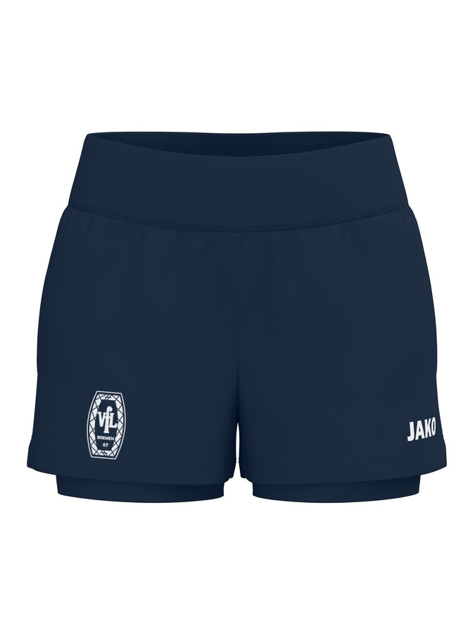 Jako 2-in-1-Short One Damen