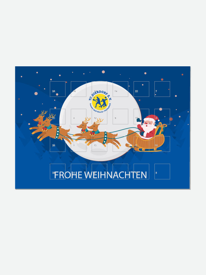 Adventskalender Schokolade