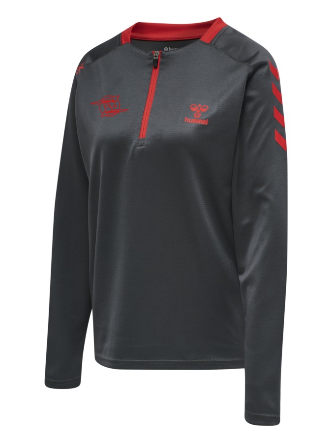 Hummel Action Poly Half Zip Sweat Damen