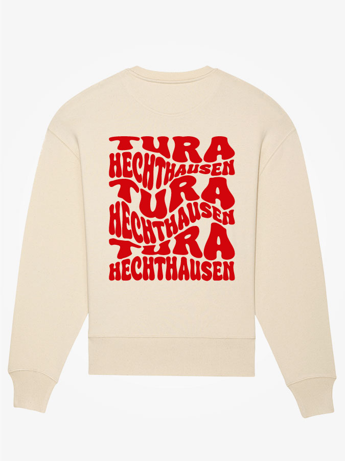 Oversized Sweater Wavy Herren