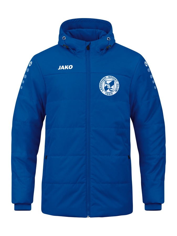 Jako Coachjacke Team mit Kapuze