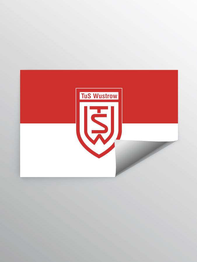 Aufkleber DIN A7 Logo