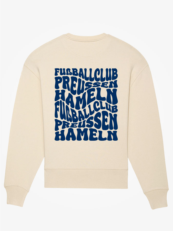 Oversized Sweater Wavy Herren