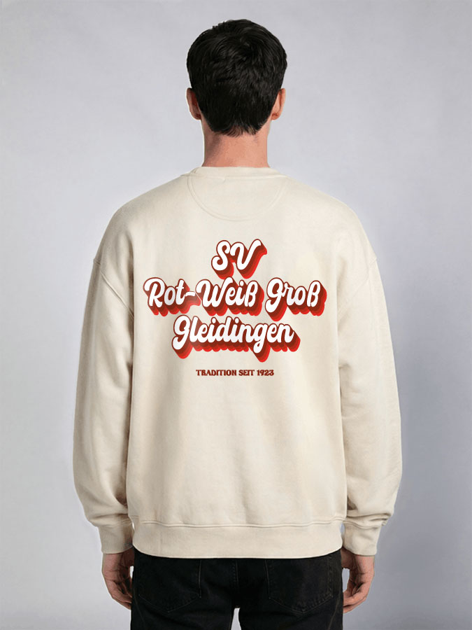 Oversized Sweater Vintage Herren